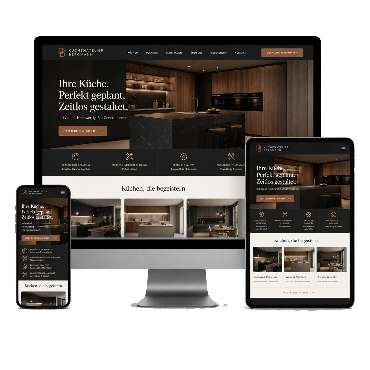 Landhausküche Website